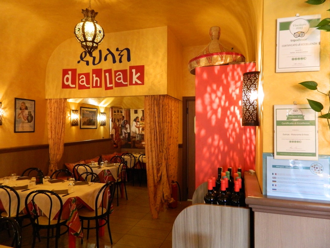 Interno ristorante eritro